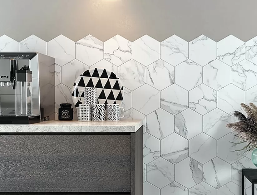 tile-village-carrara-hexagon-setting