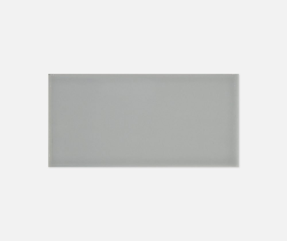 Devon arctic grey gloss ceramic wall tiles in 10x20cm