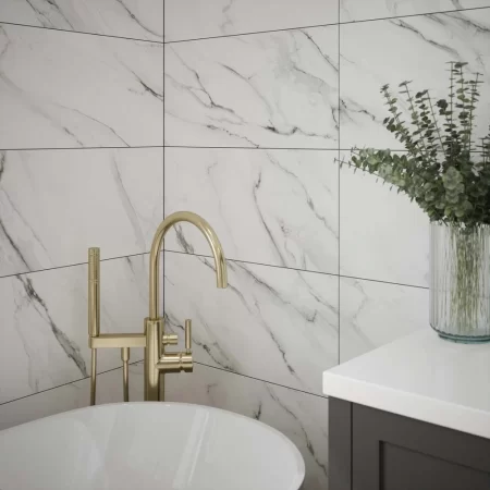 waldorf matt ceramic wall tile by verona in 300x600mm