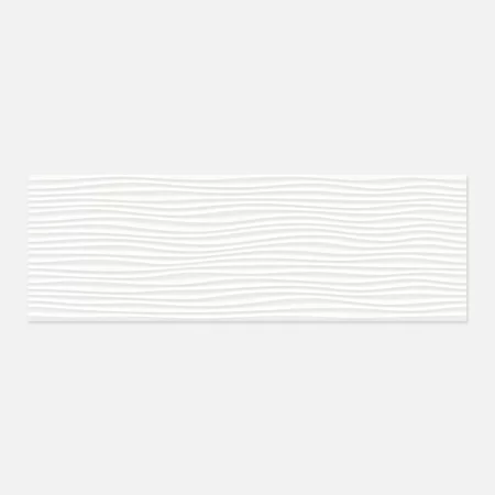 essenziale onde bianco 250x750mm tiles.