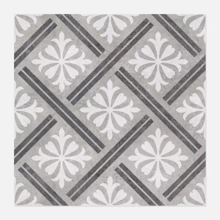 a single tile image of mondrian grey 335x335 pattern tile