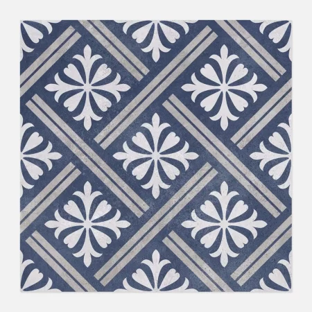 a single tile image of mondrian navy blue 335x335 pattern tile