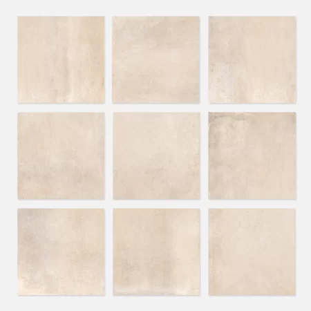 oxid beige 600x600mm porcelain tile faces