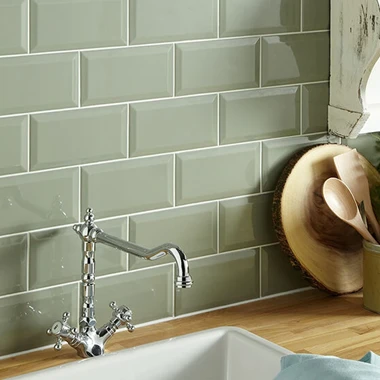 an image of subway tiles on a splashback