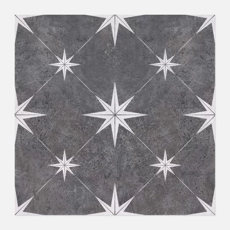 a single tile image of vincent charcoal 335x335 pattern tile