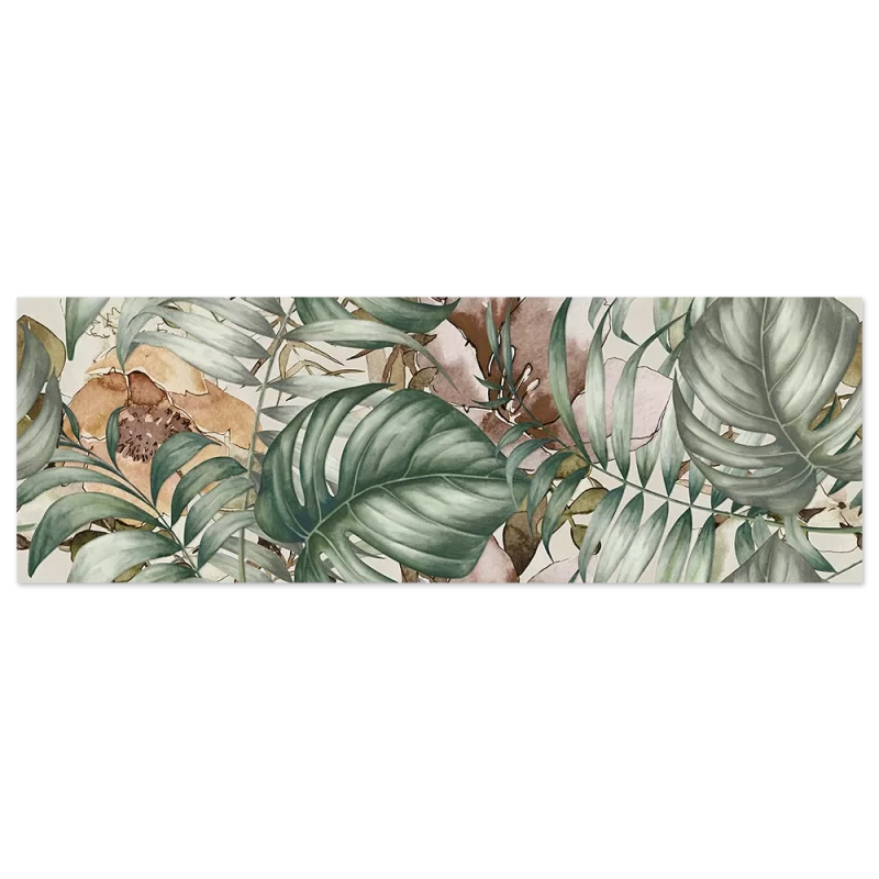 eleganza fiorella decor 33.3x100cm by waxman ceramics